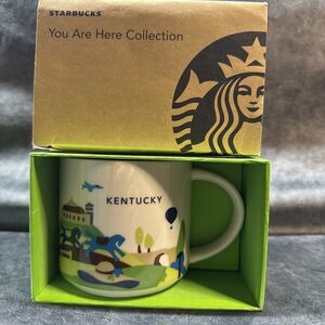 Starbucks Kentucky You Are Here Collection Coffee Mug 14oz NEW -Box